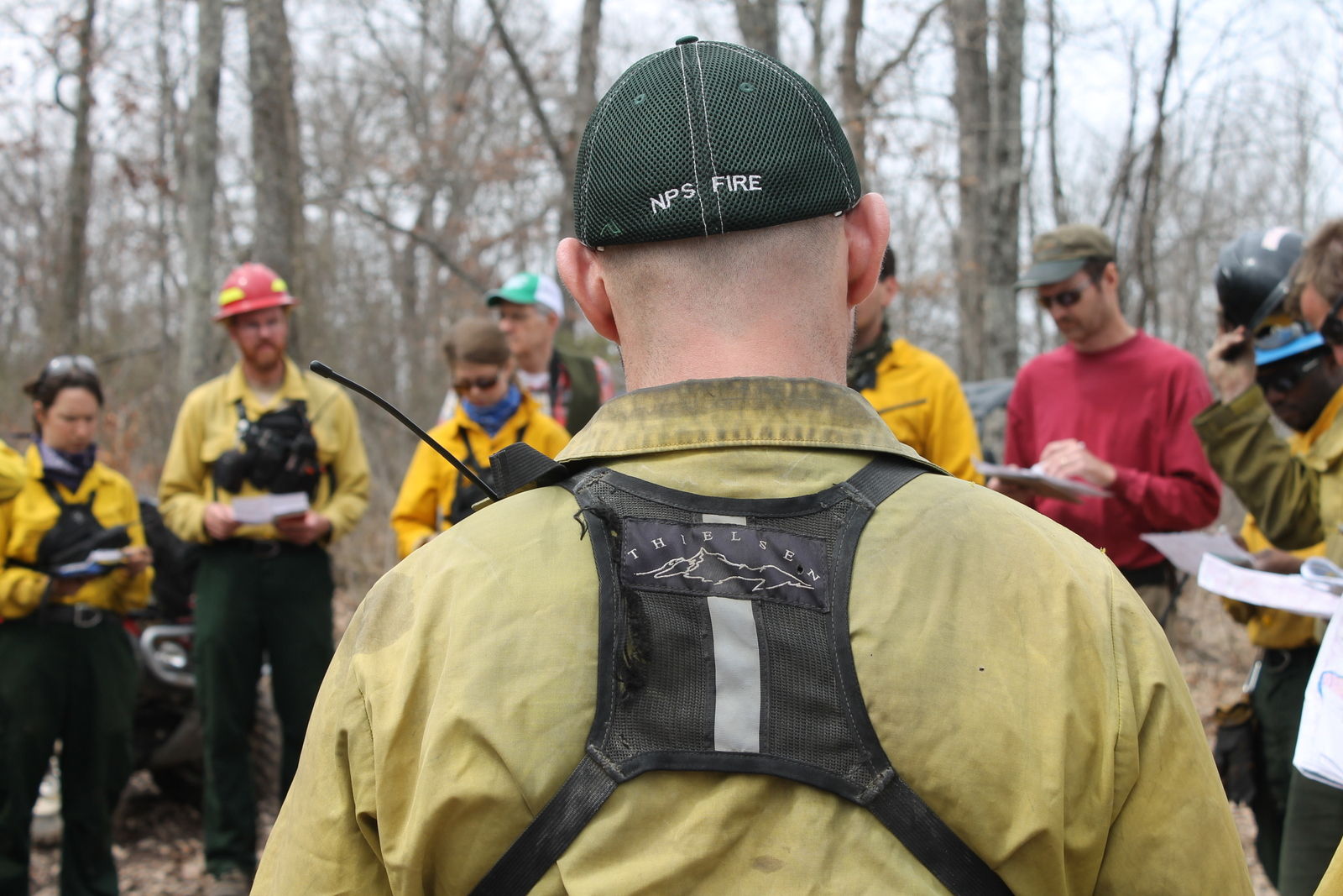 A Black Hills NPS Wildland Firefighter